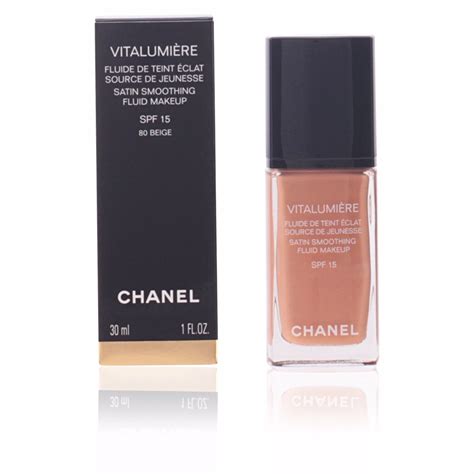 chanel vitalumière fluide de teint éclat spf 15|chanel vitalumière sunscreen.